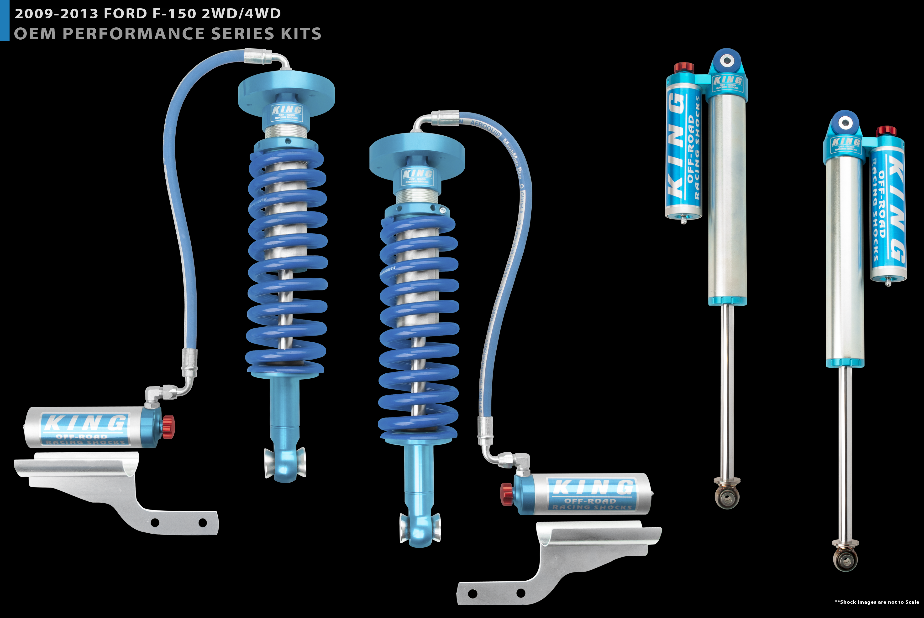 Ford « King Off-Road Racing Shocks, Bypass Shocks, Adjustable Coil 